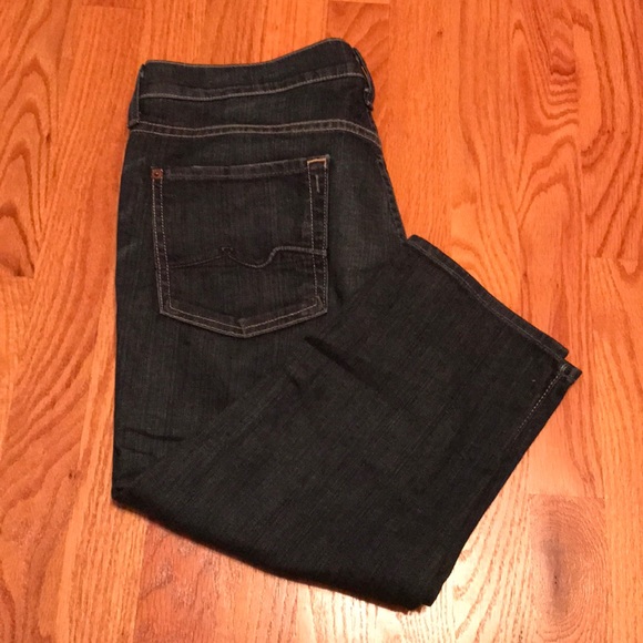 7 For All Mankind Denim - 7 for all mankind capri jeans
